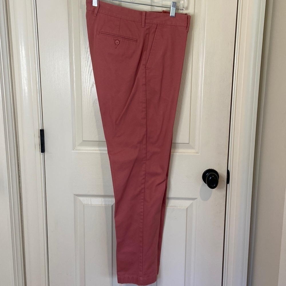 J crew the Sutton chino red pants